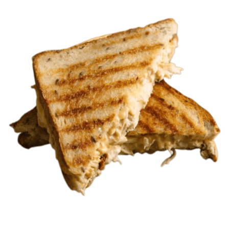 Chicken & Cheese (Onions & Pepper, Chicken, Cheese, Lettuce, Tomato, and Mayo)