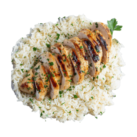 Grilled Chicken Over Rice
