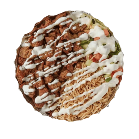 Mixed Chicken and Lamb Over Rice