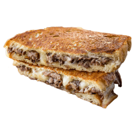 Steak & Cheese (Onions & Pepper, Cheese, Lettuce, Tomato, and Mayo)