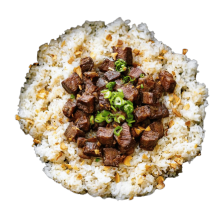Steak Over Rice