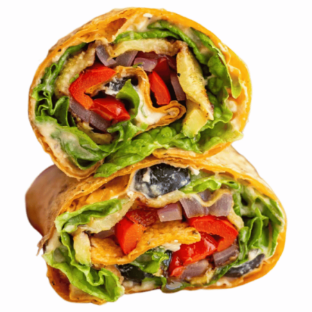 Vegetarian Grilled Wrap