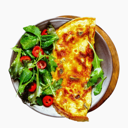 Veggie Omelette (Spanish, Ham, Sausage, Onion & Peppers)